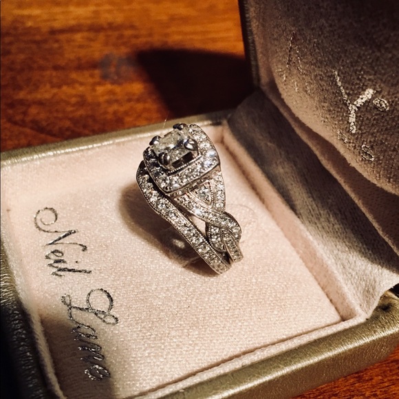 Neil Lane Engagement and Wedding Ring - Picture 2 of 4